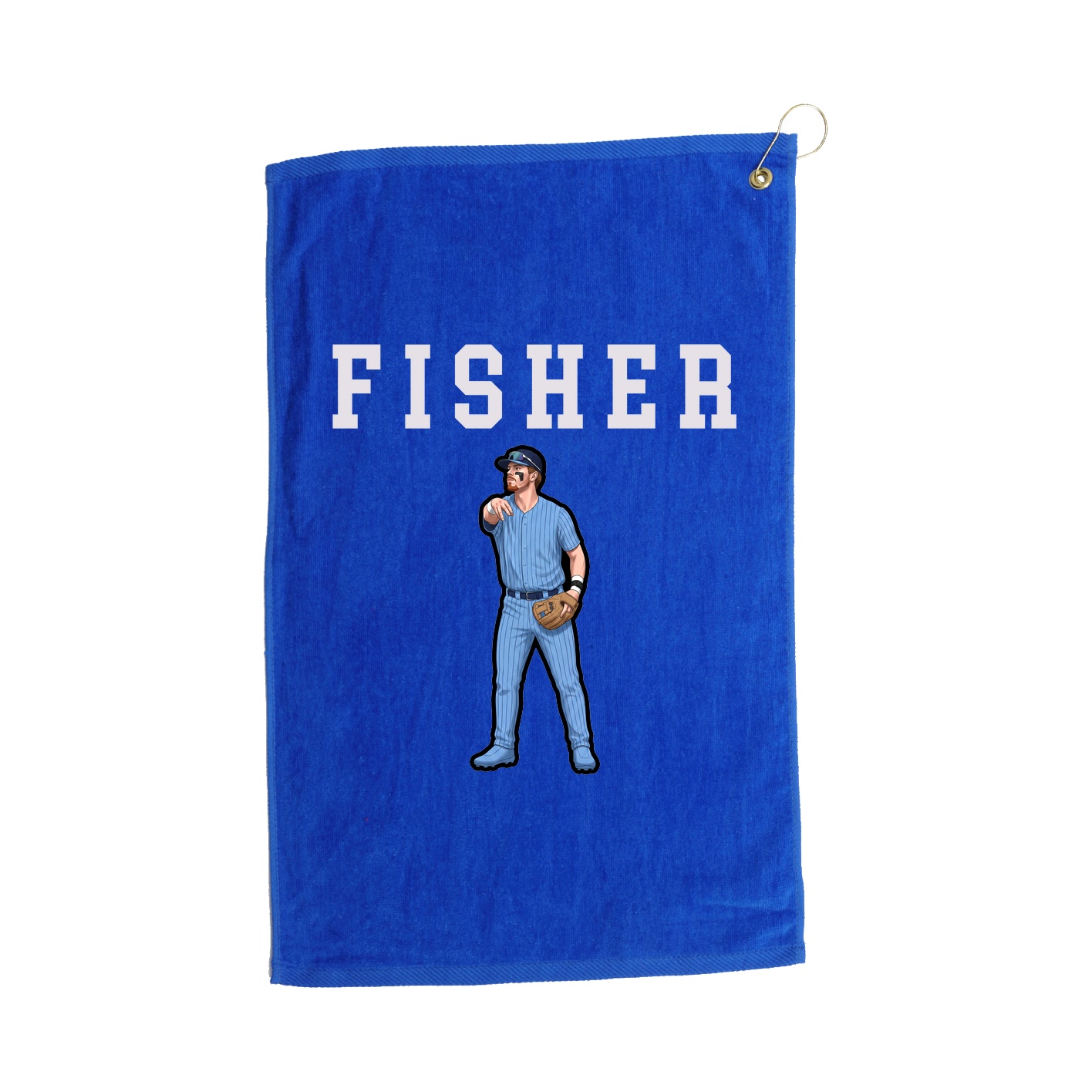 Golf Towel — Shirsey in Royal