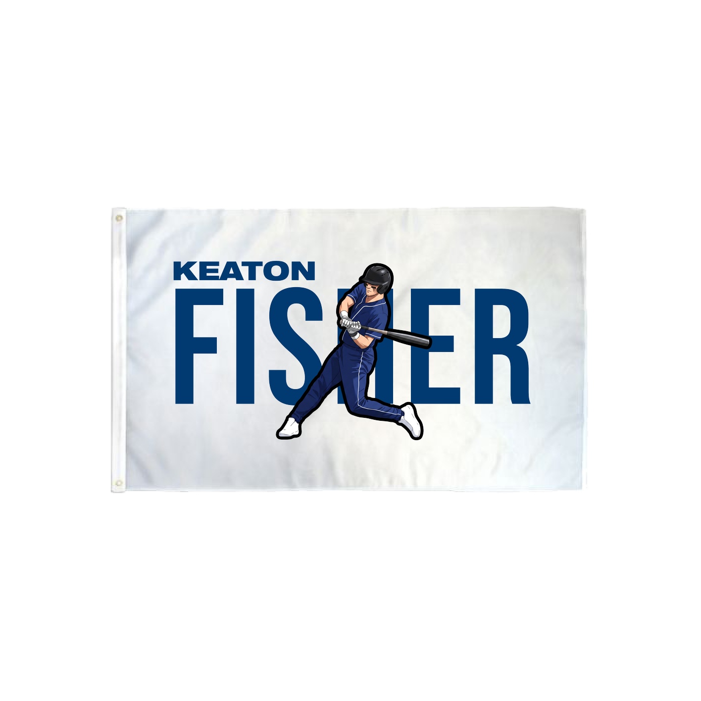 3x5 Flag — Player Name in Classic
