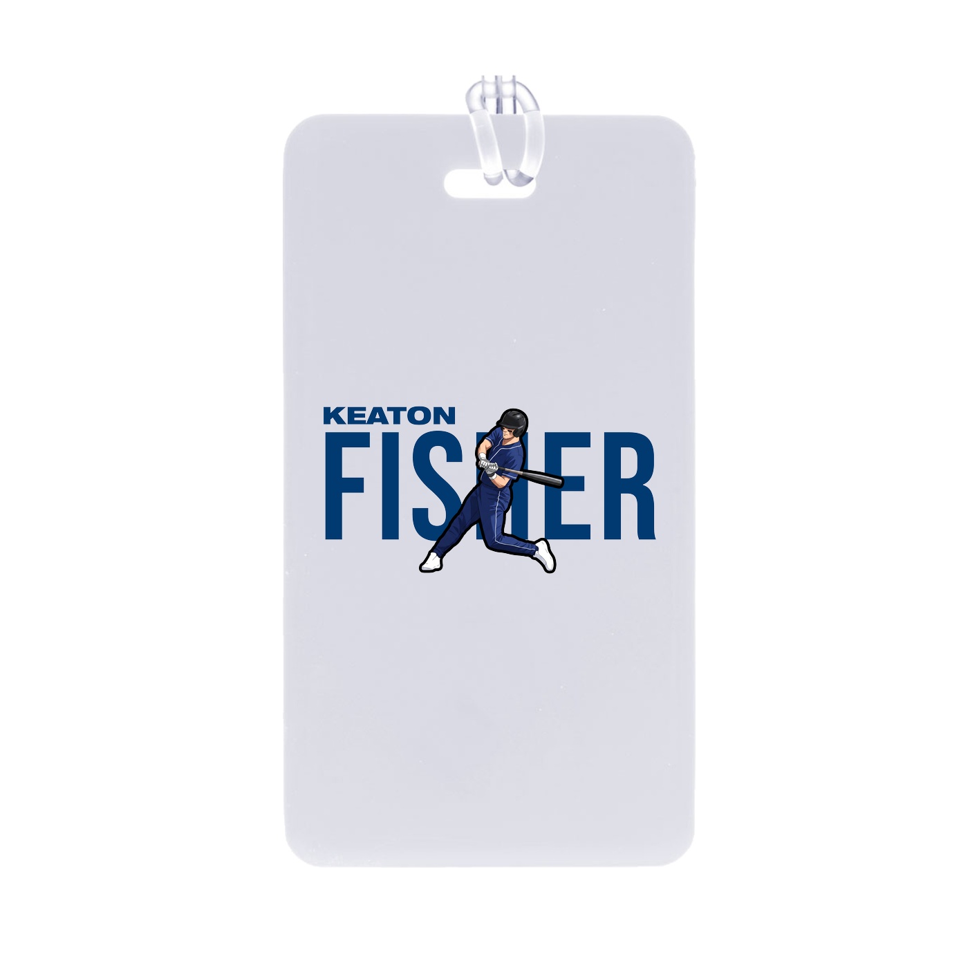 Bag Tag — Player Name in Classic