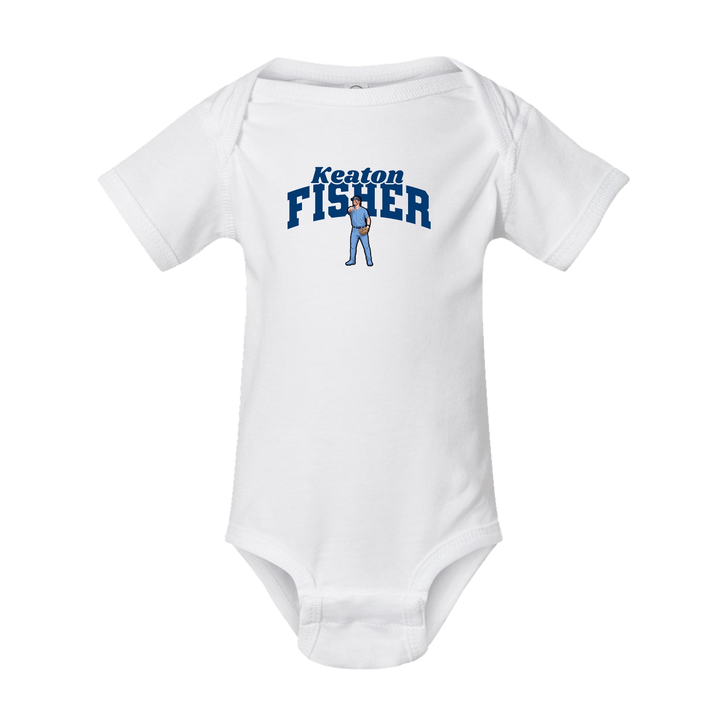 Baby Onesie — Signature Arch in White