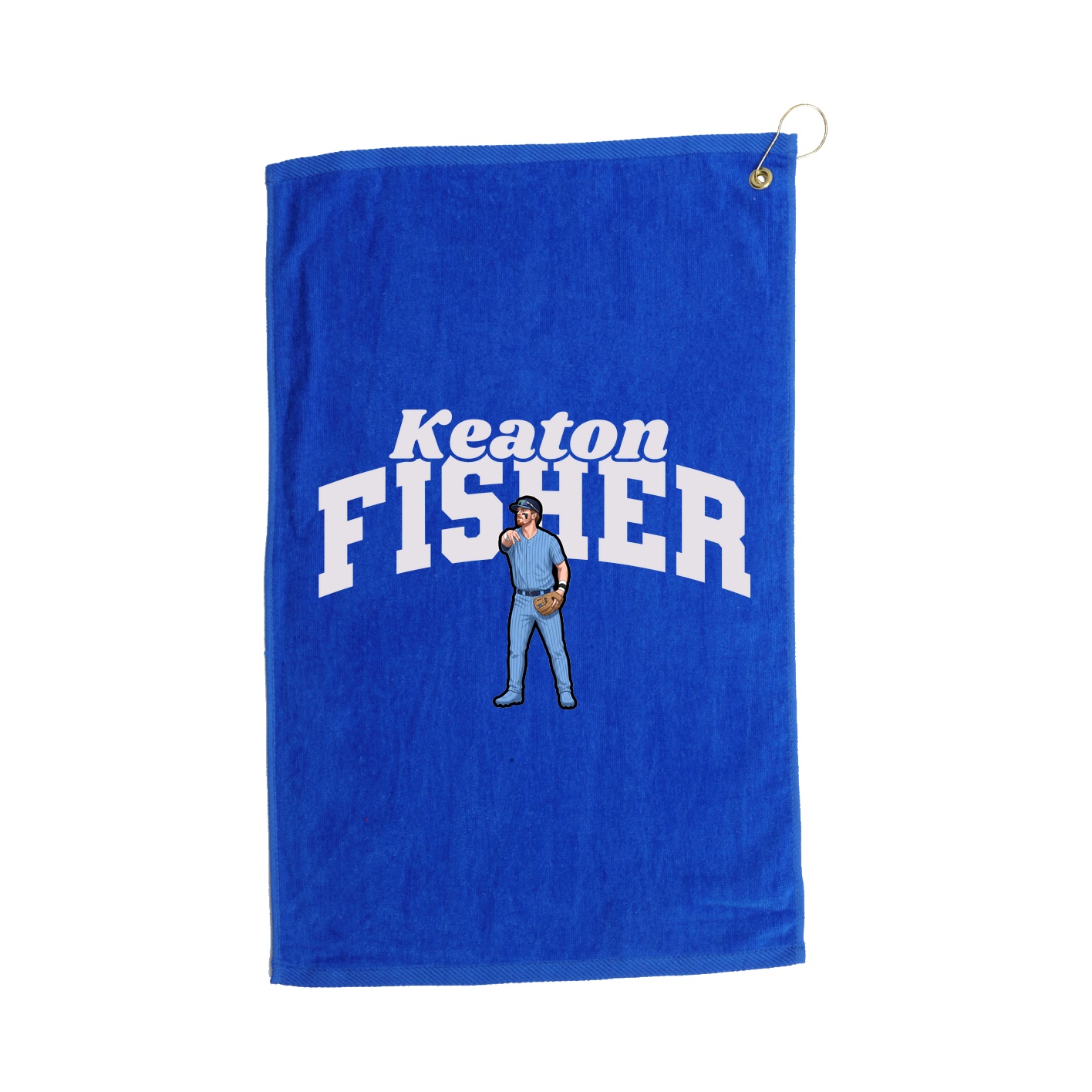 Golf Towel — Signature Arch in Royal