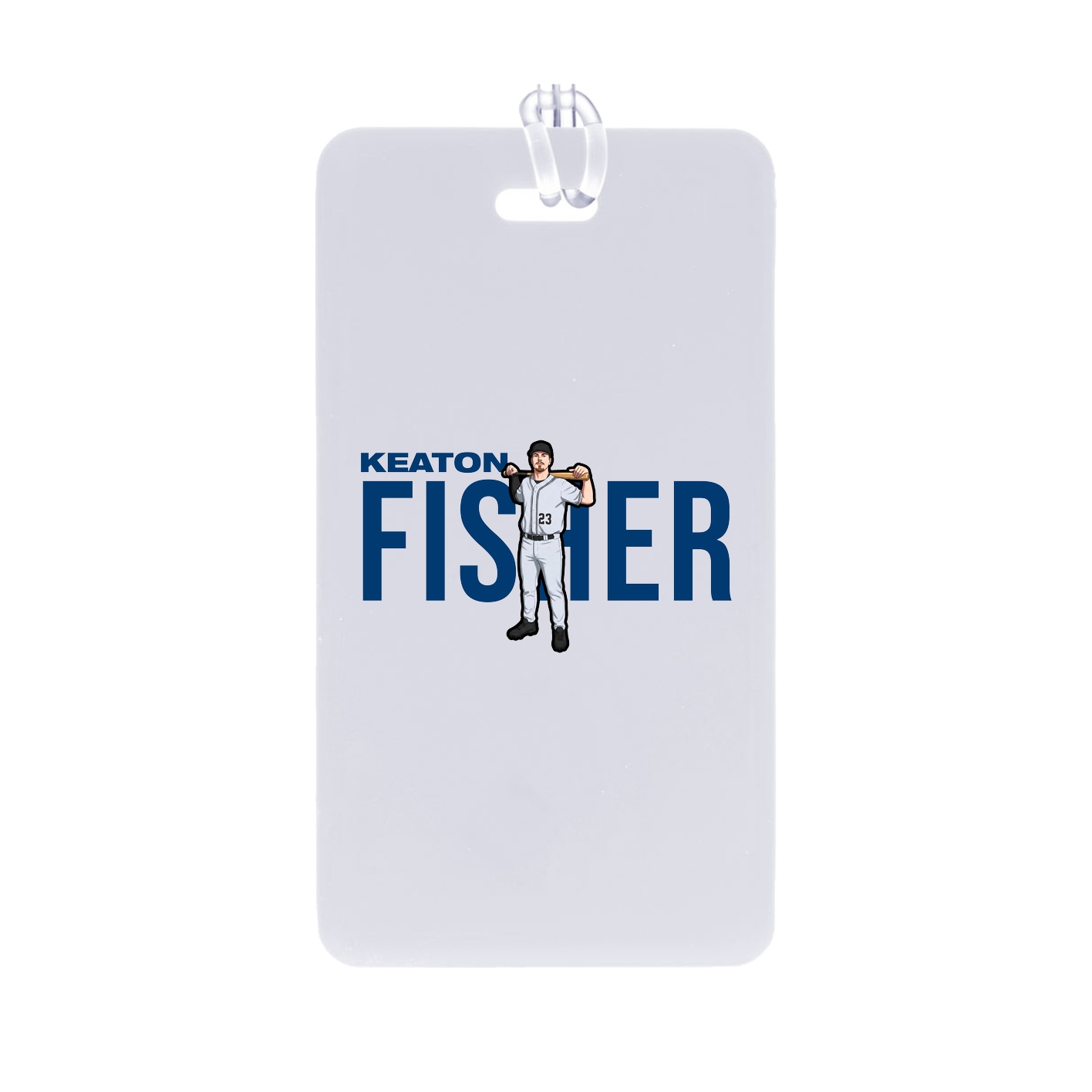 Bag Tag — Player Name in Classic