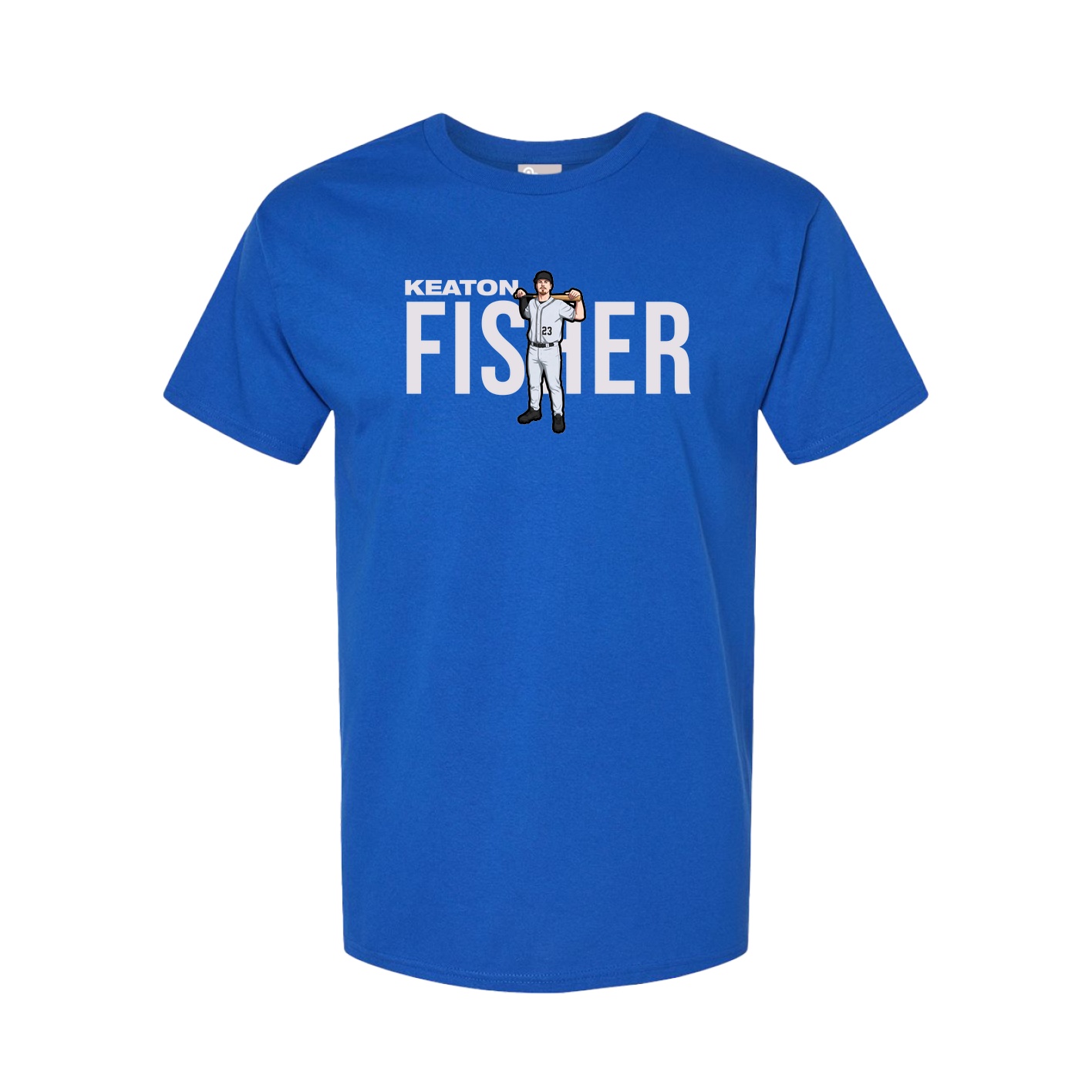 Youth Tee — Player Name in Royal