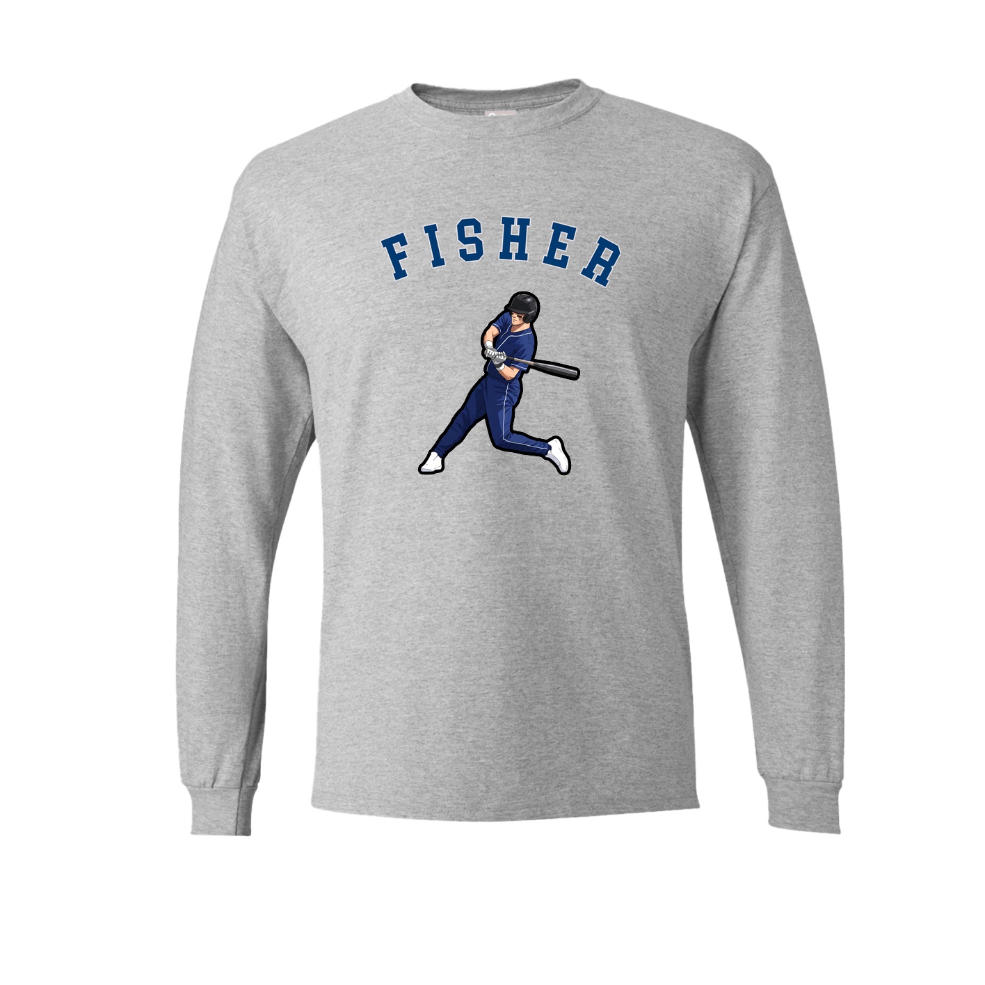 Long Sleeve Tee — Shirsey Arch in Grey