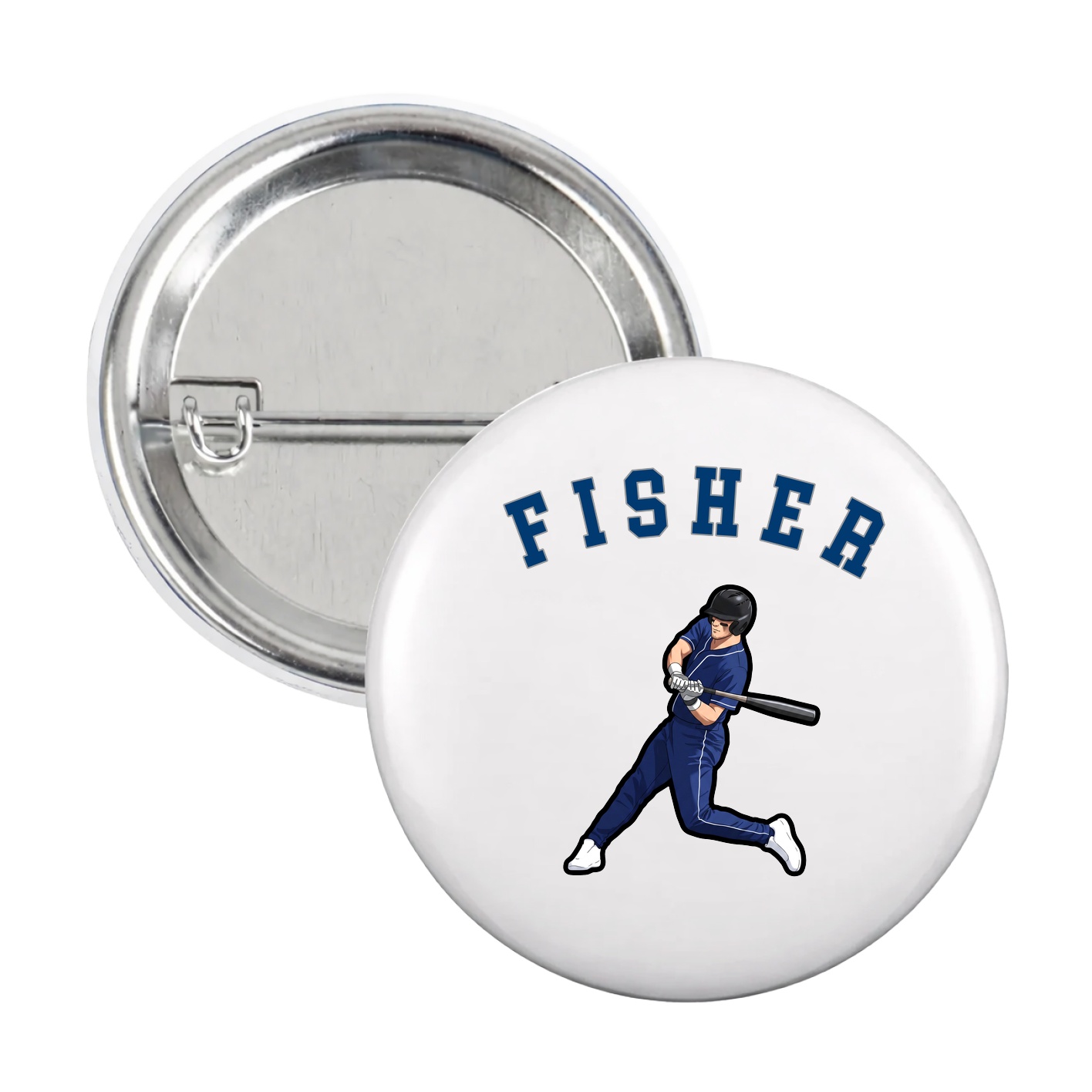 Game Day Button — Shirsey Arch in White