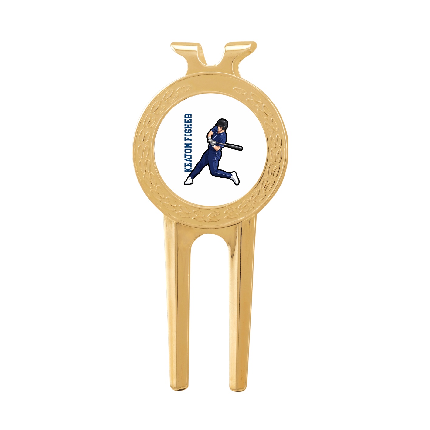 Divot Tool with Ball Marker — Name Vertical in Classic