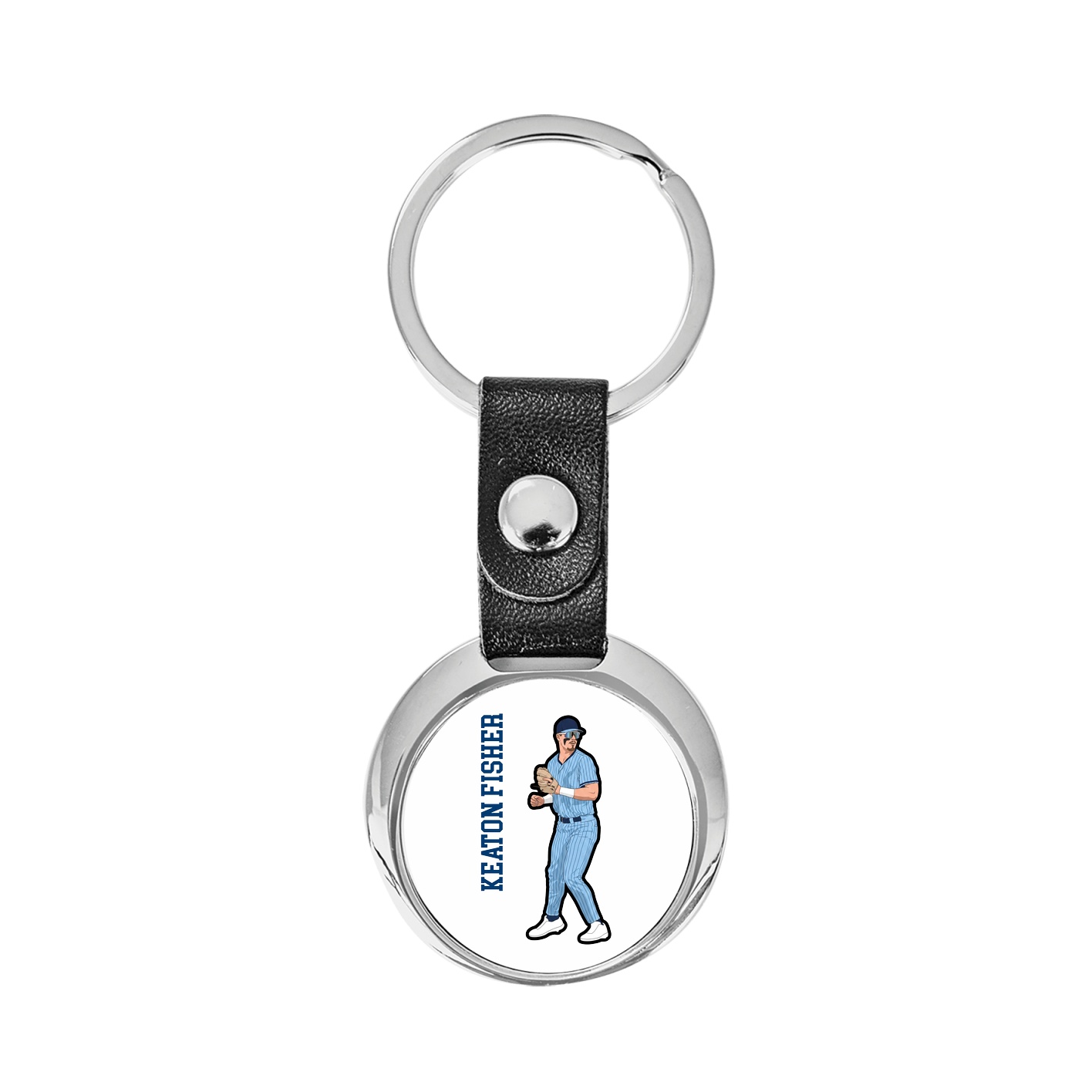 Key Chain — Name Vertical in Classic