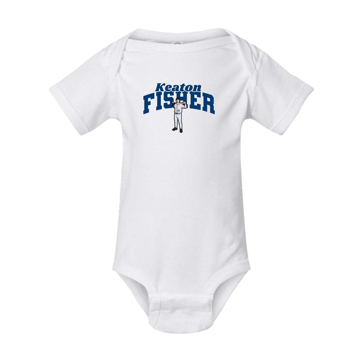 Baby Onesie — Signature Arch in White