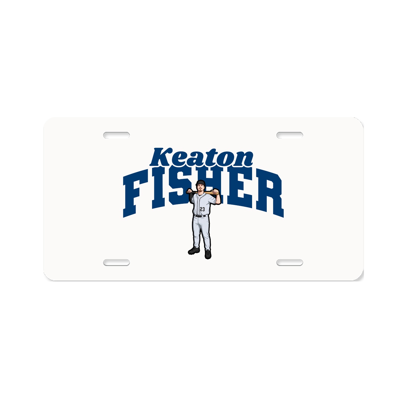 License Plate — Signature Arch in Classic