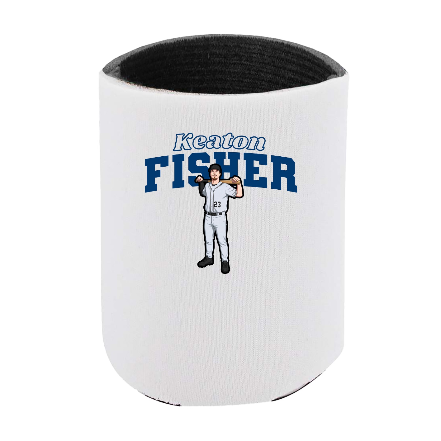 Can Holder — Name Arch in White