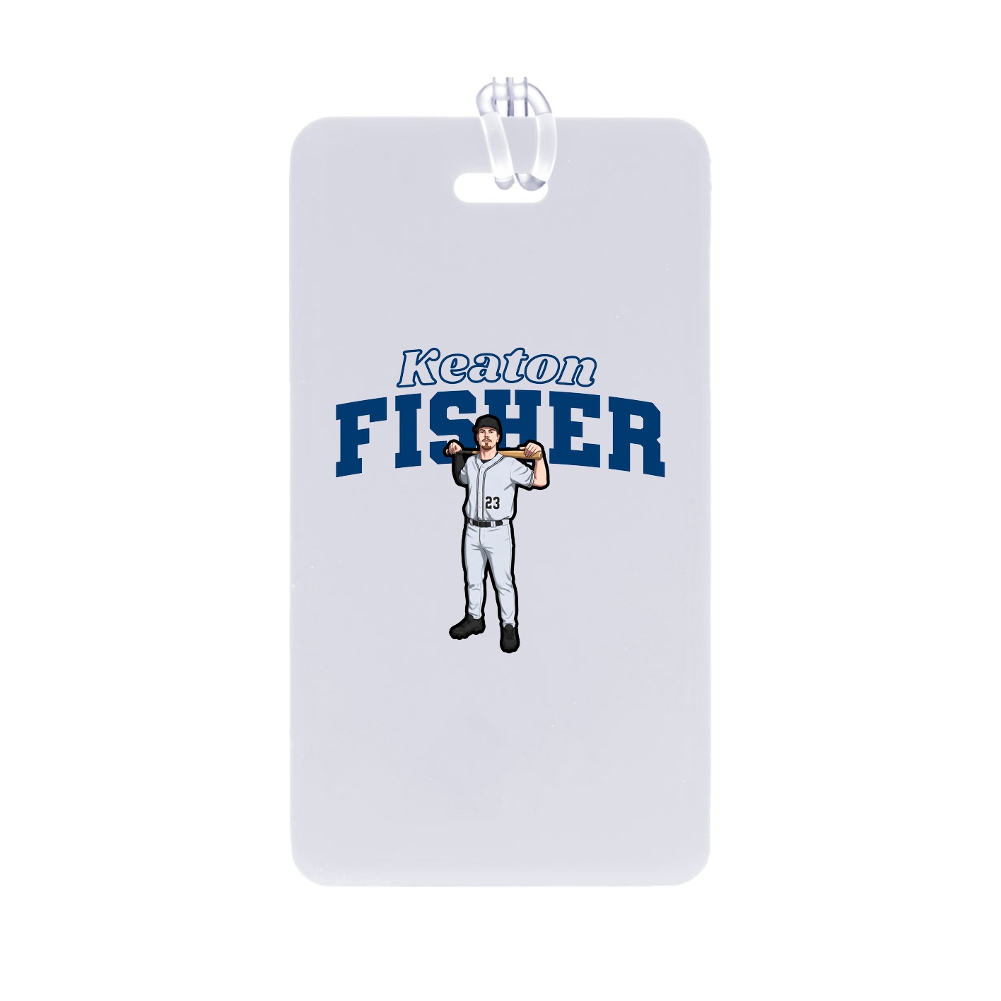 Bag Tag — Name Arch in Classic