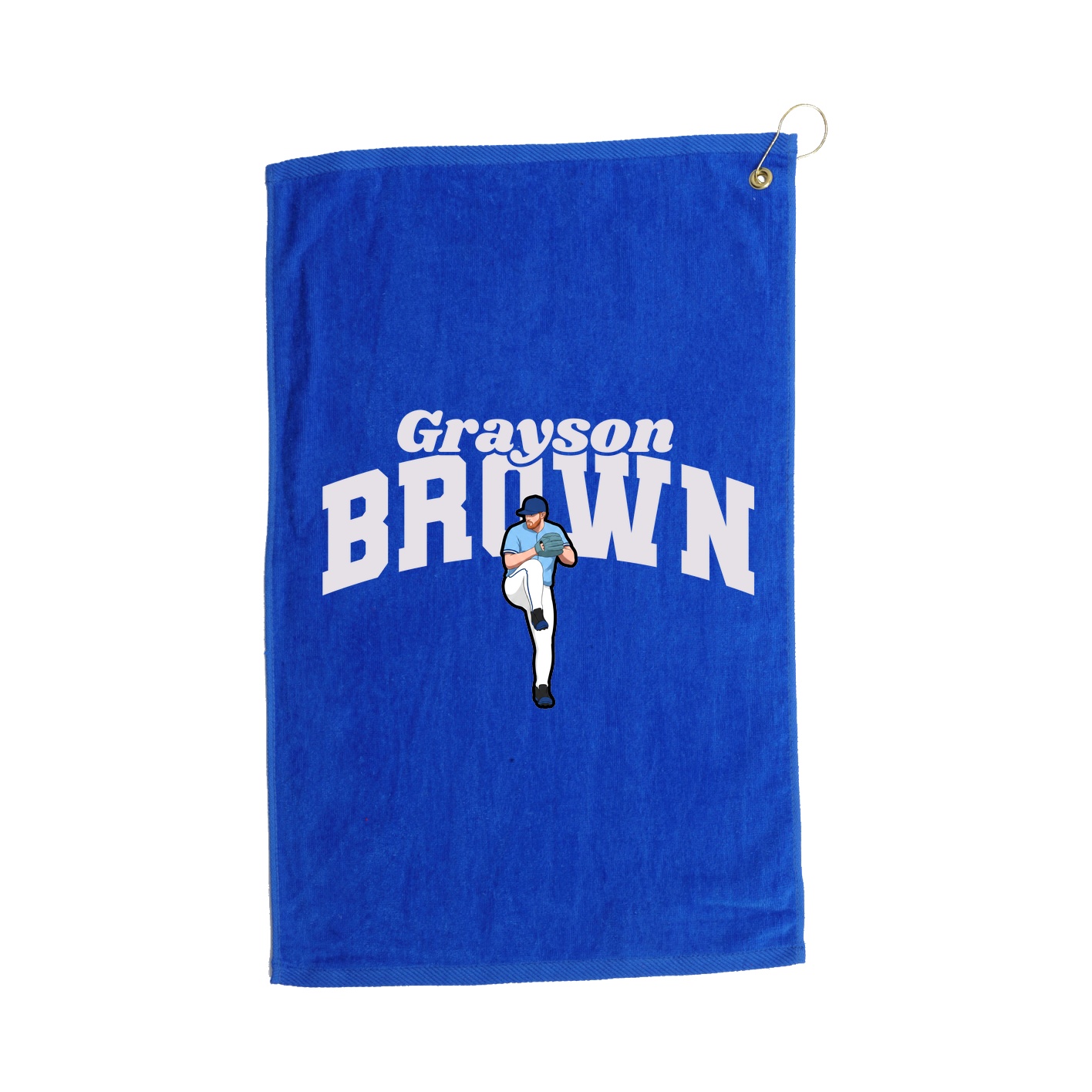 Golf Towel — Signature Arch in Royal