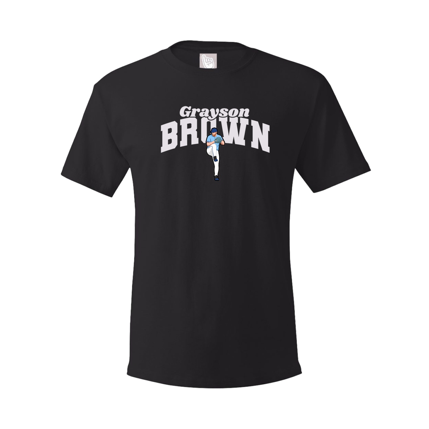 Tee — Signature Arch in Black