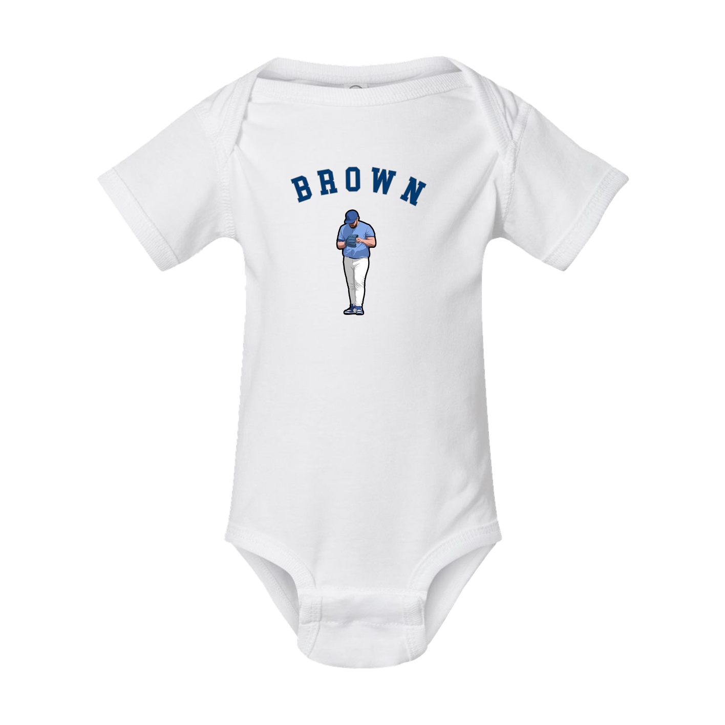 Baby Onesie — Shirsey Arch in White