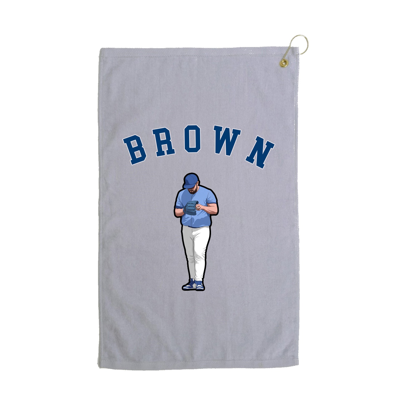 Golf Towel — Shirsey Arch in Grey