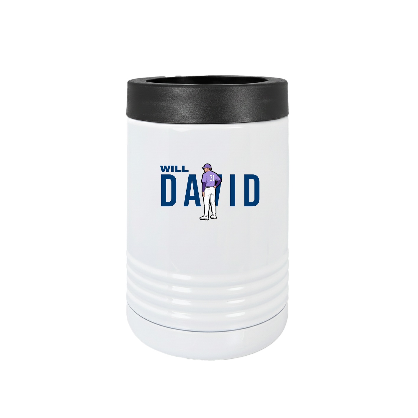 Beverage Holder — Player Name in White