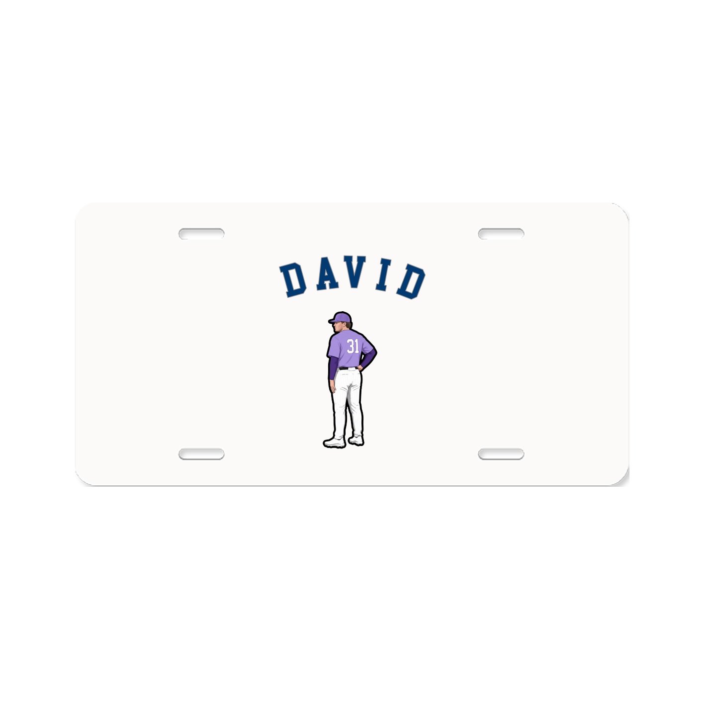 License Plate — Shirsey Arch in Classic