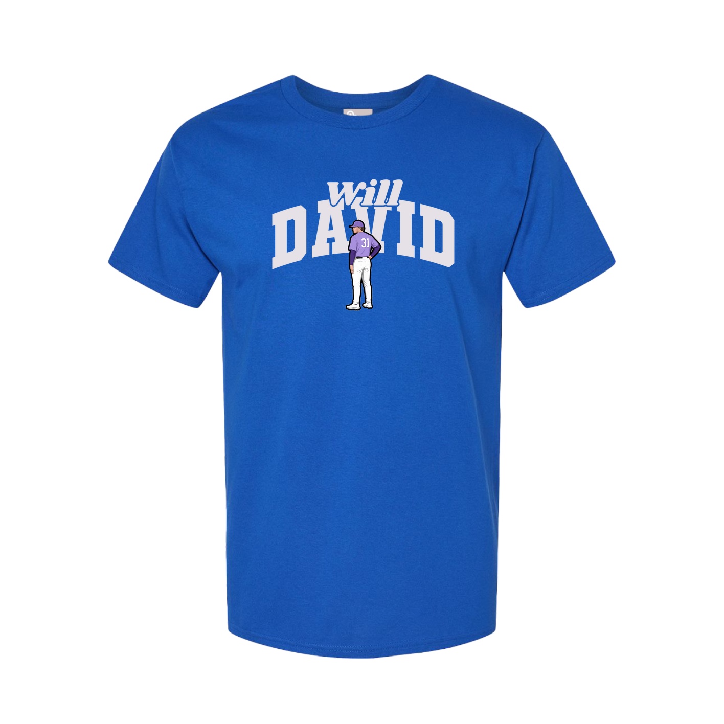 Tee — Signature Arch in Royal