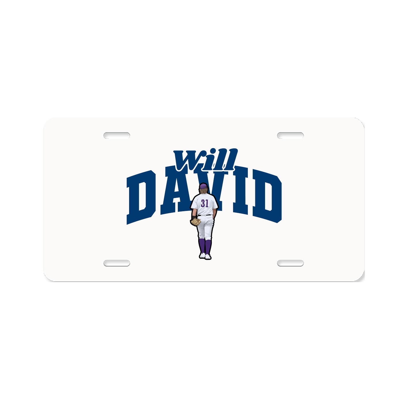 License Plate — Signature Arch in Classic