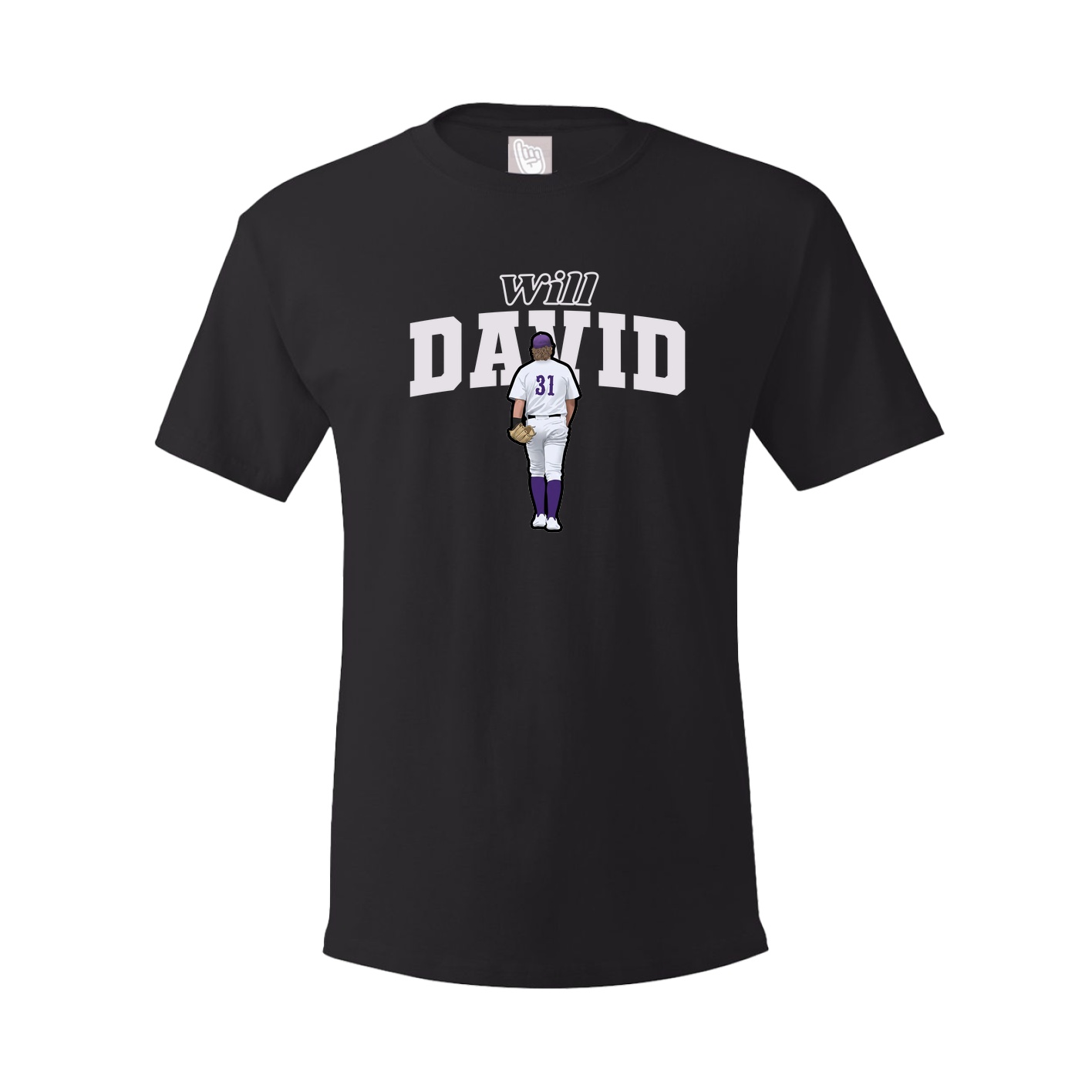 Tee — Name Arch in Black