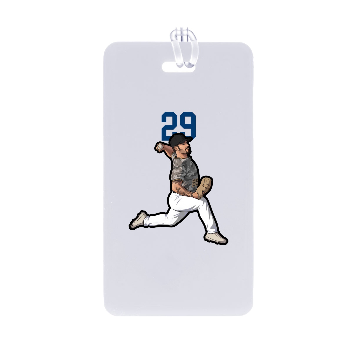 Bag Tag — Number Top in Classic