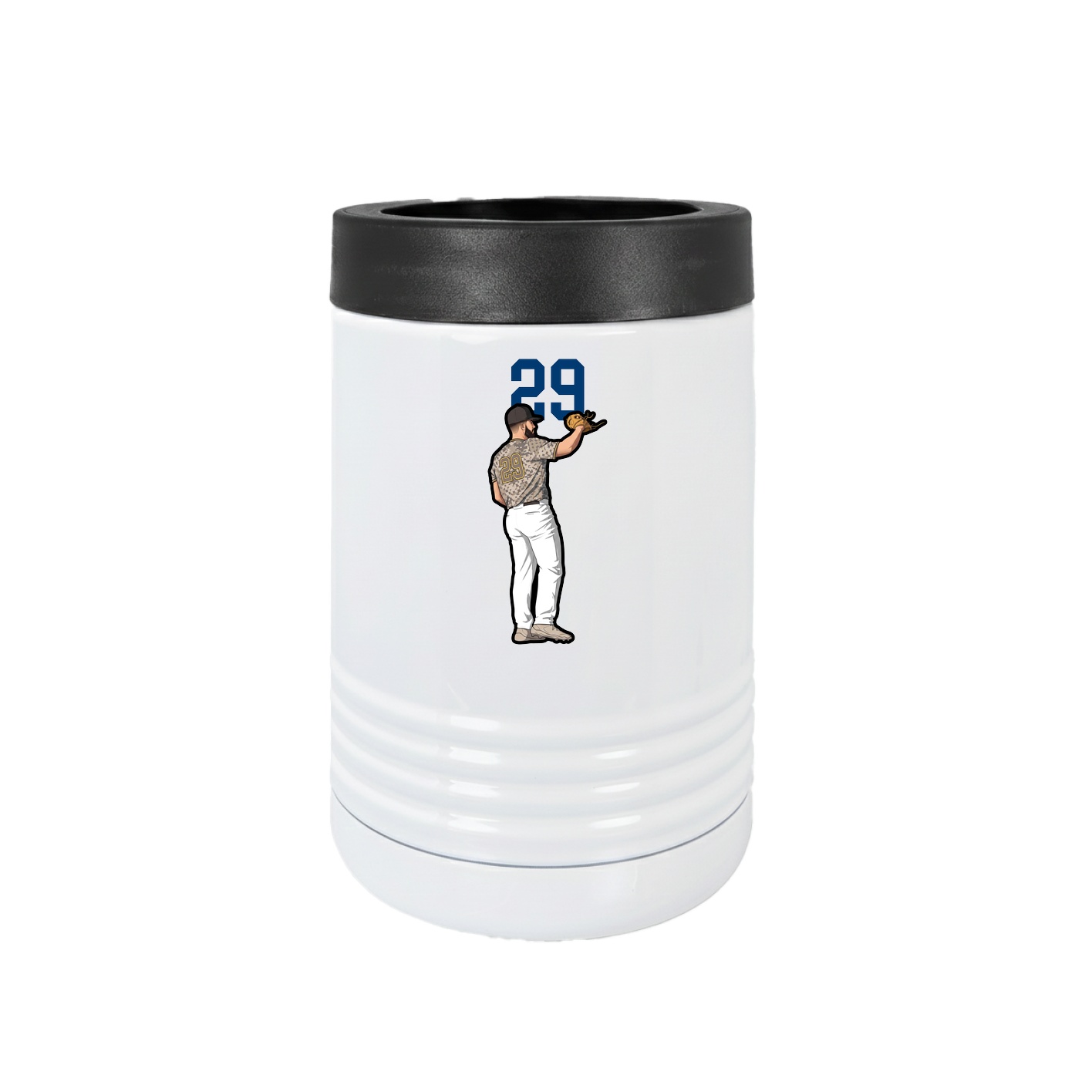 Beverage Holder — Number Top in White