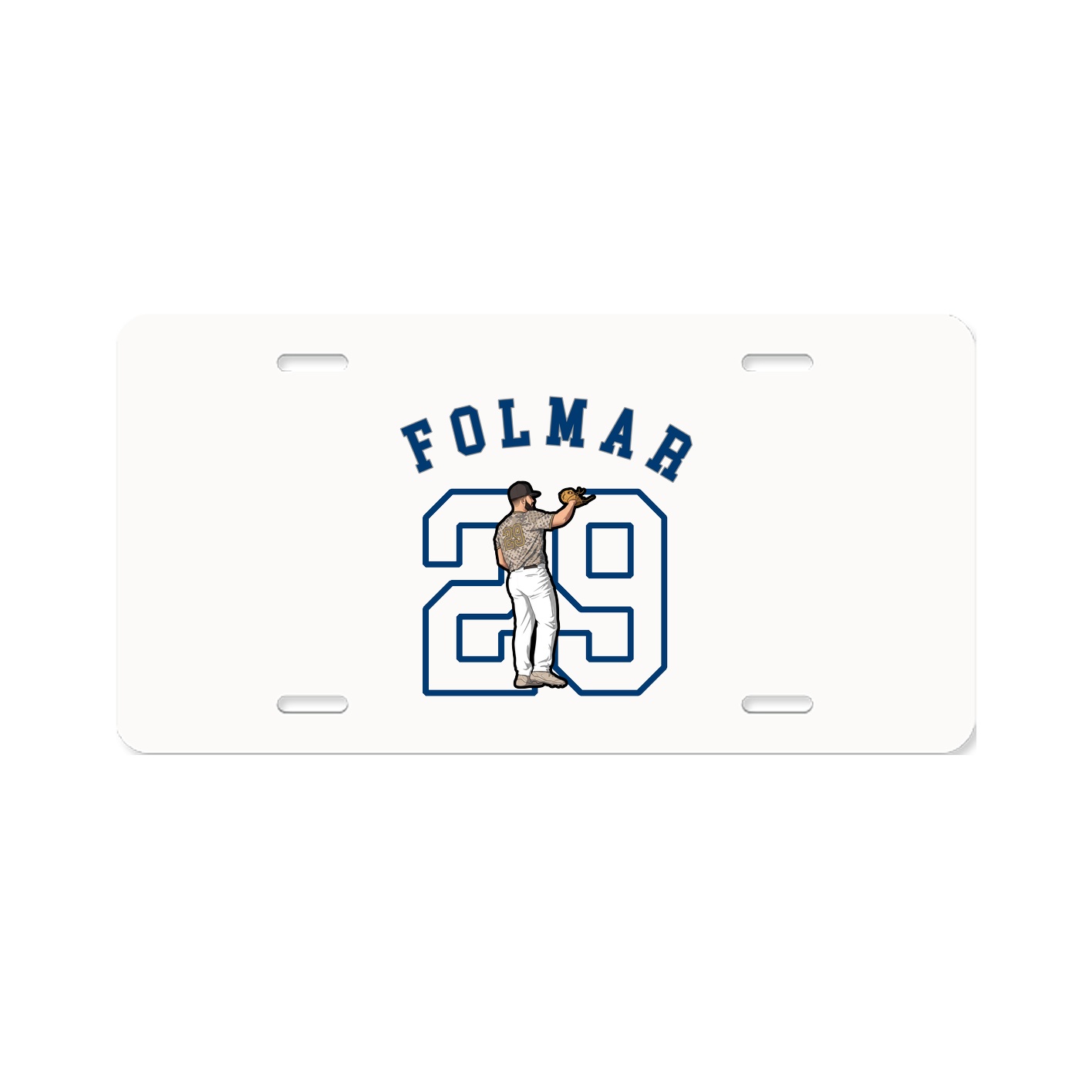License Plate — Shirsey Arch in Classic