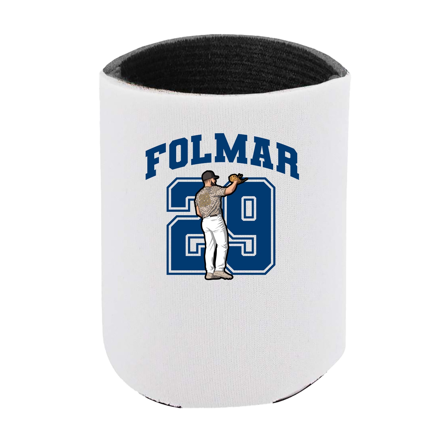 Can Holder — Number in White