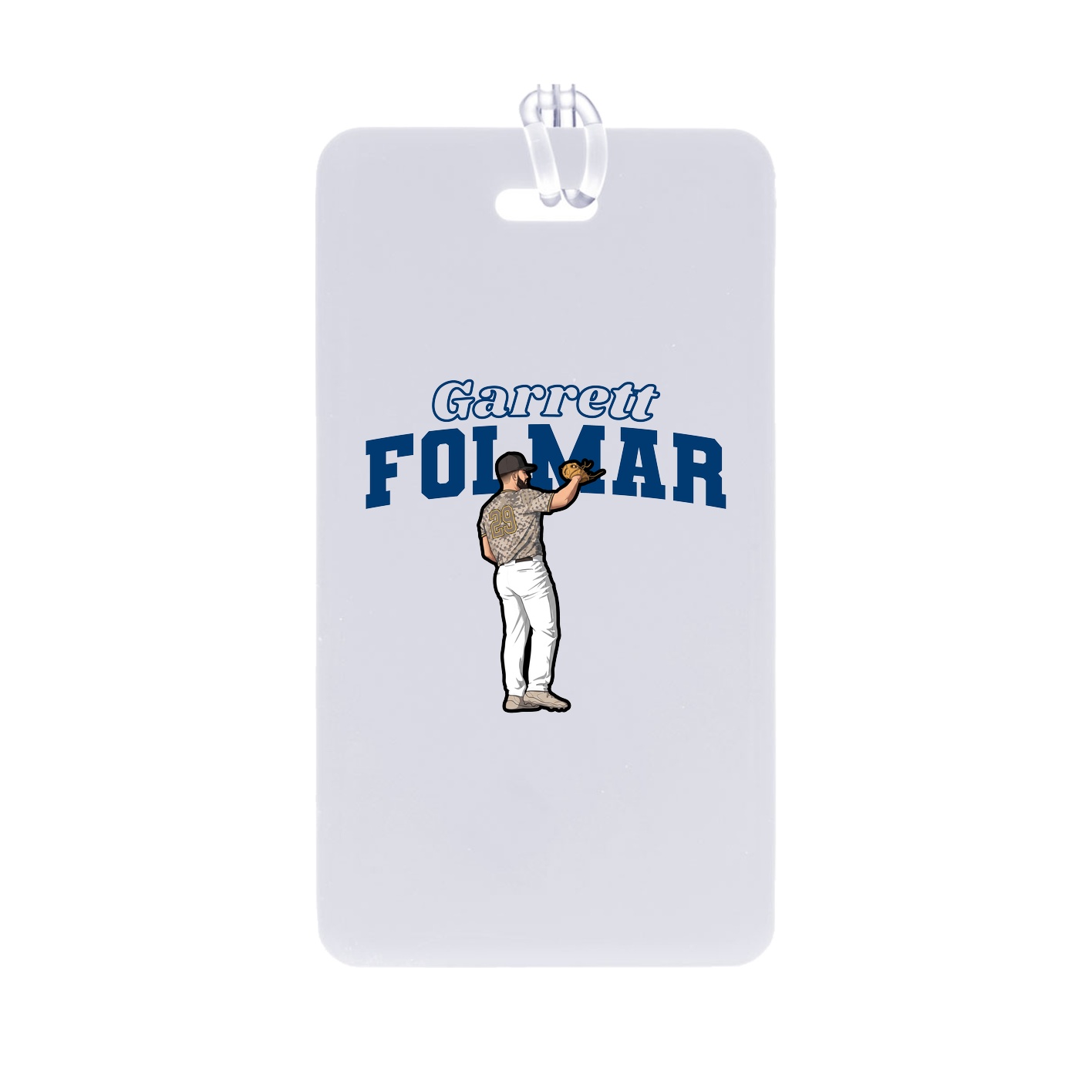 Bag Tag — Name Arch in Classic