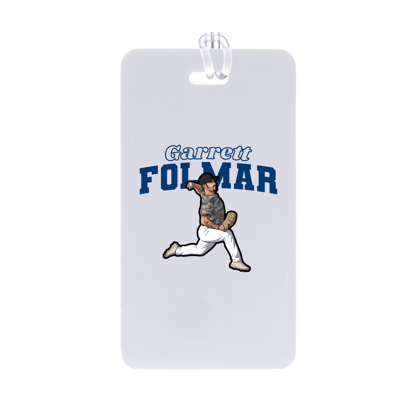 Bag Tag — Name Arch in Classic