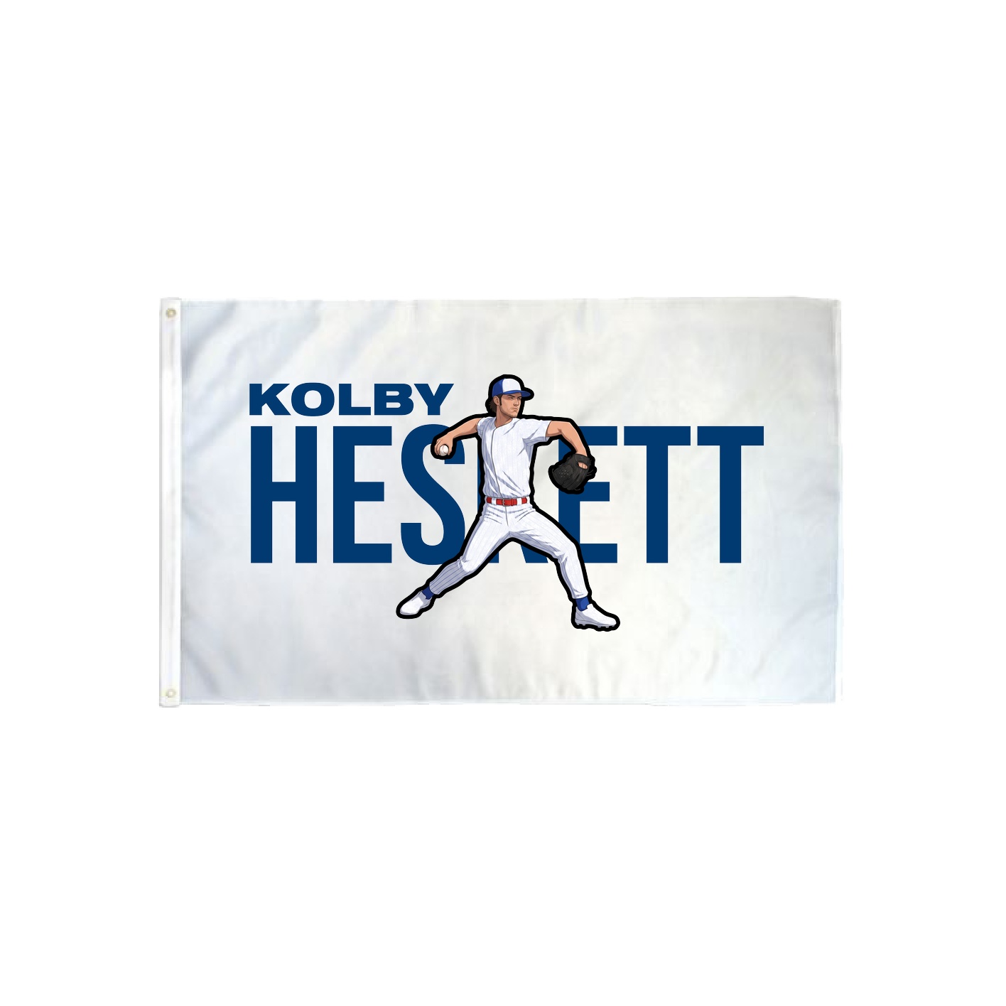 3x5 Flag — Player Name in Classic