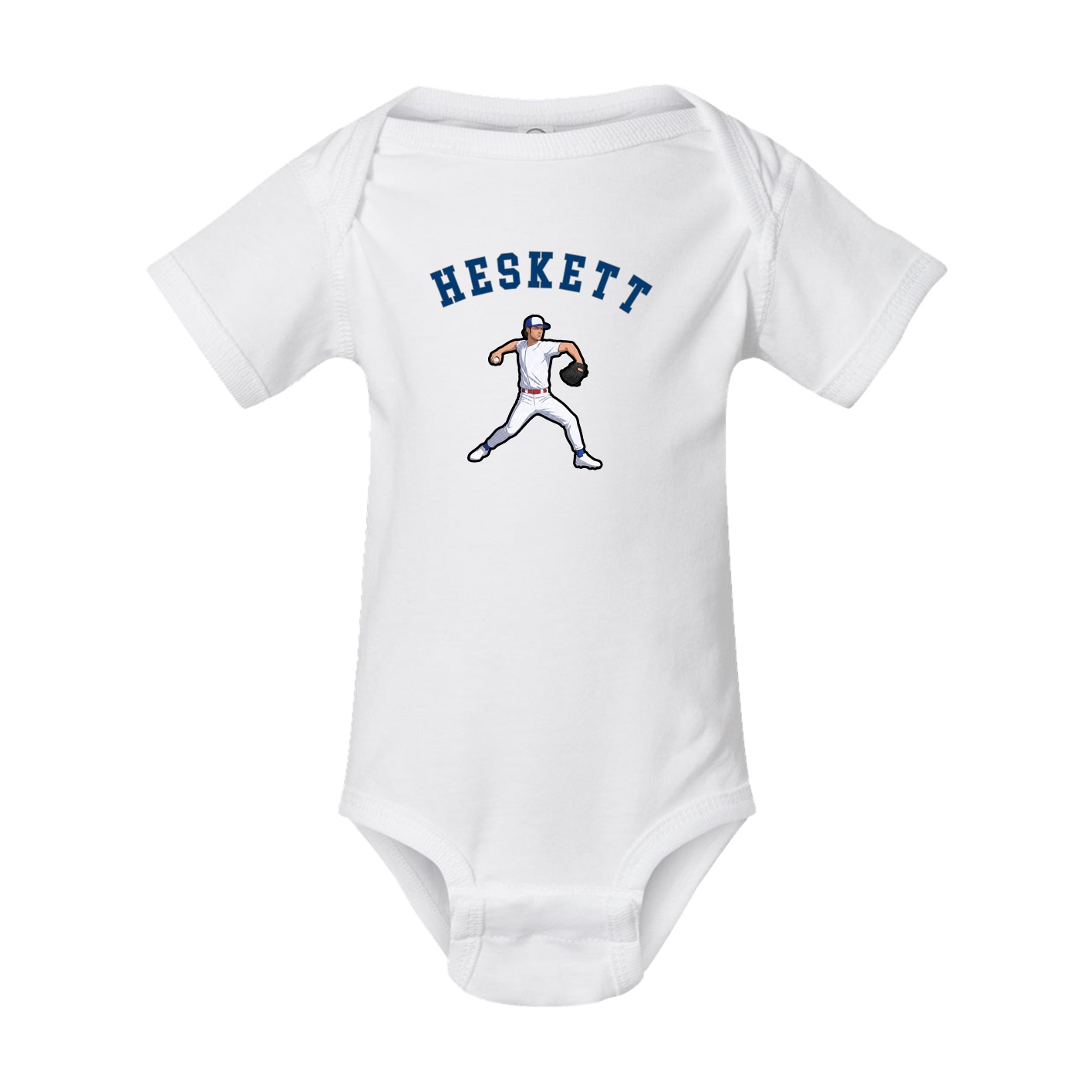 Baby Onesie — Shirsey Arch in White