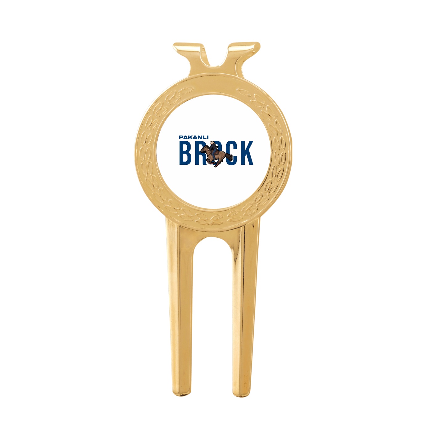Divot Tool with Ball Marker — Player Name in Classic