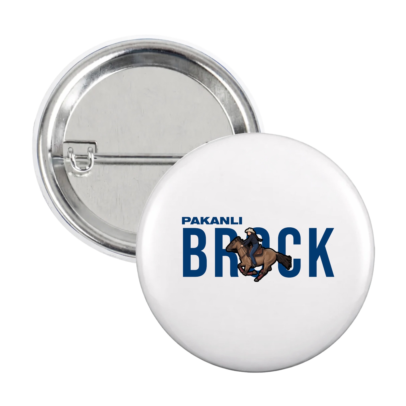 Game Day Button — Player Name in White