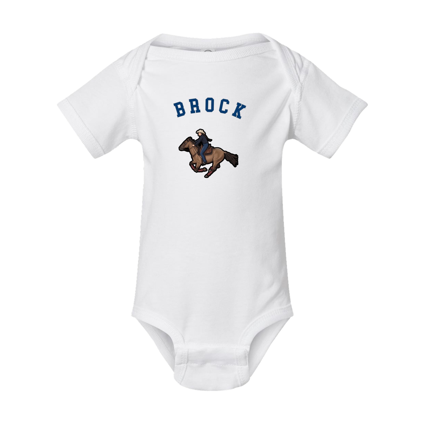 Baby Onesie — Shirsey Arch in White