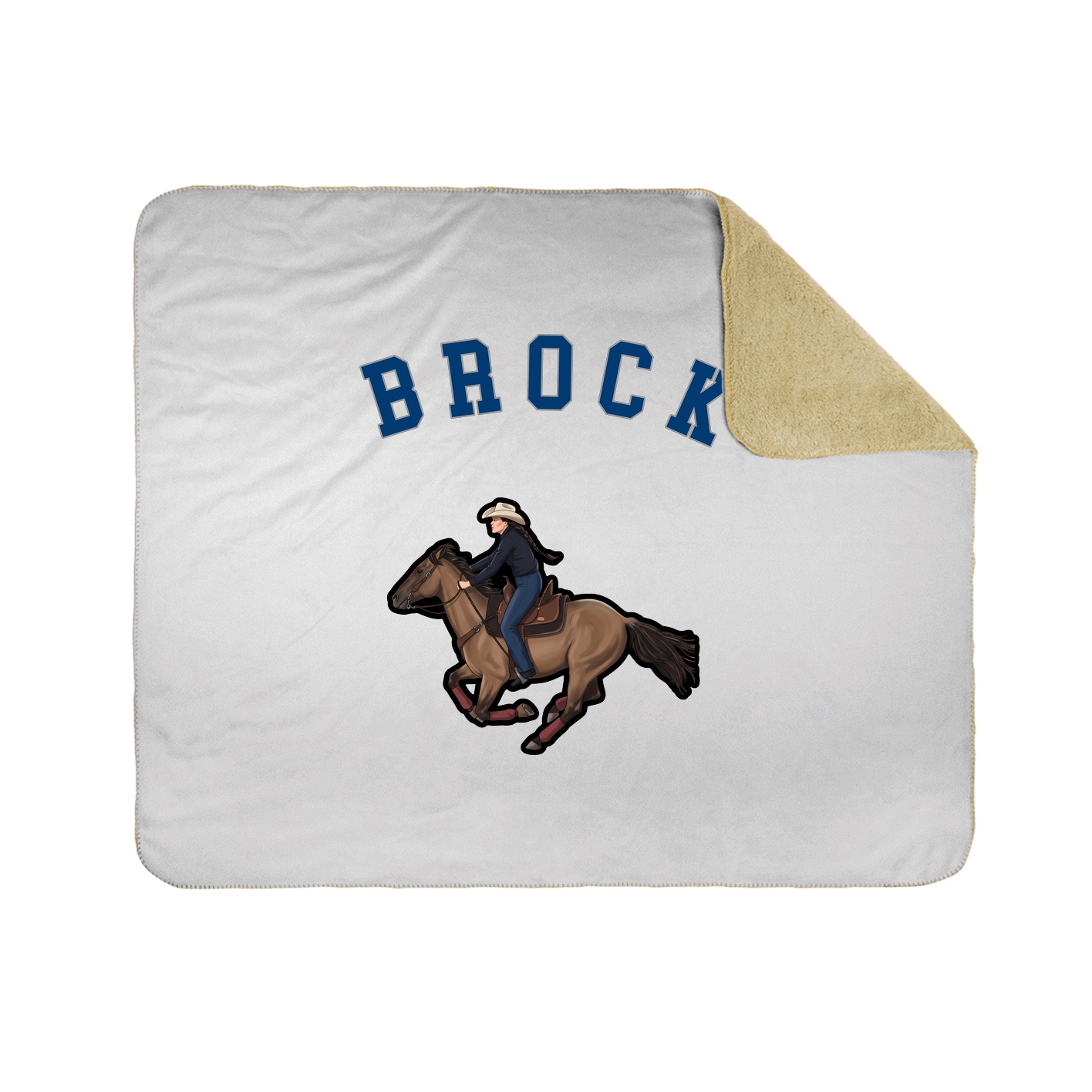 Throw Blanket — Shirsey Arch in White