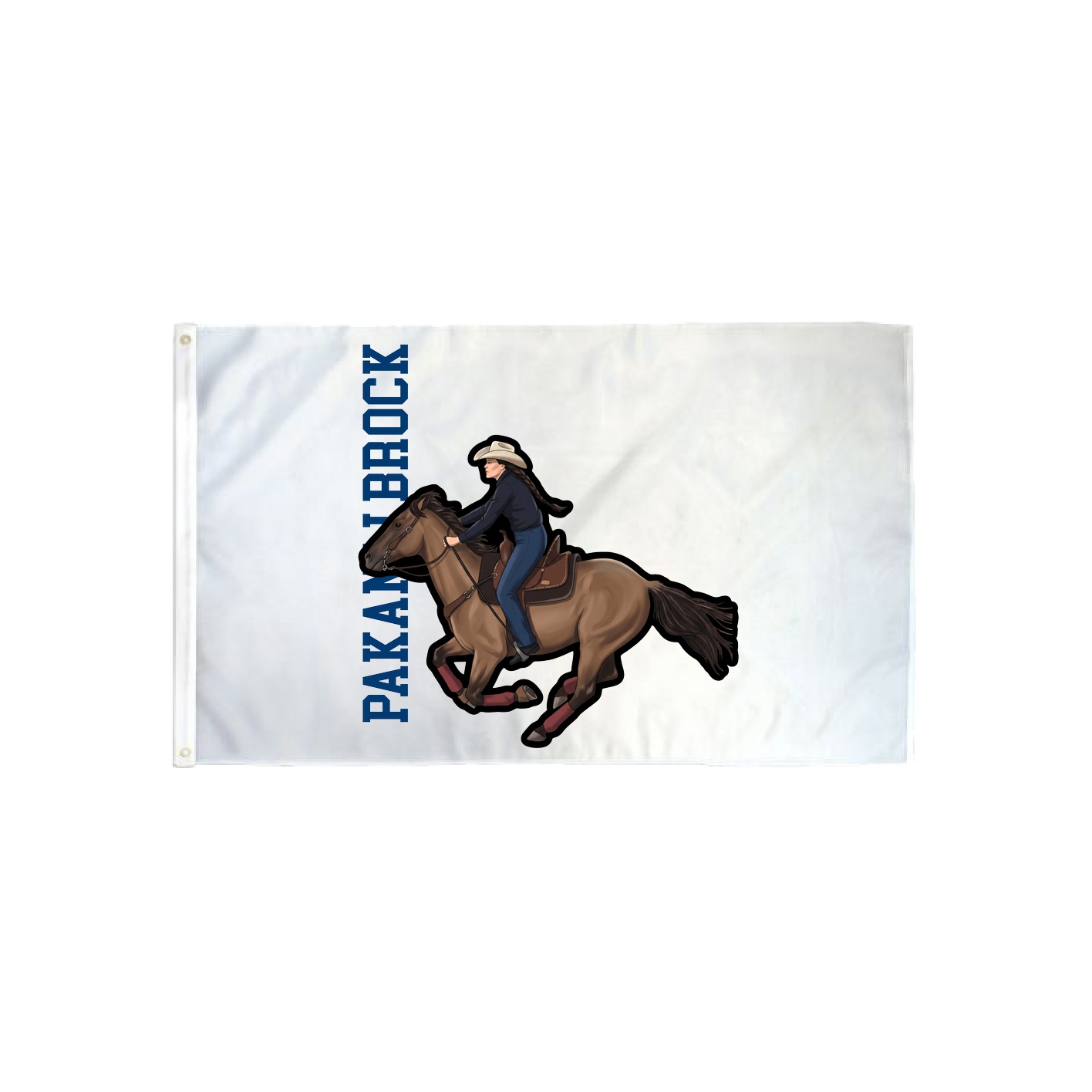 3x5 Flag — Name Vertical in Classic