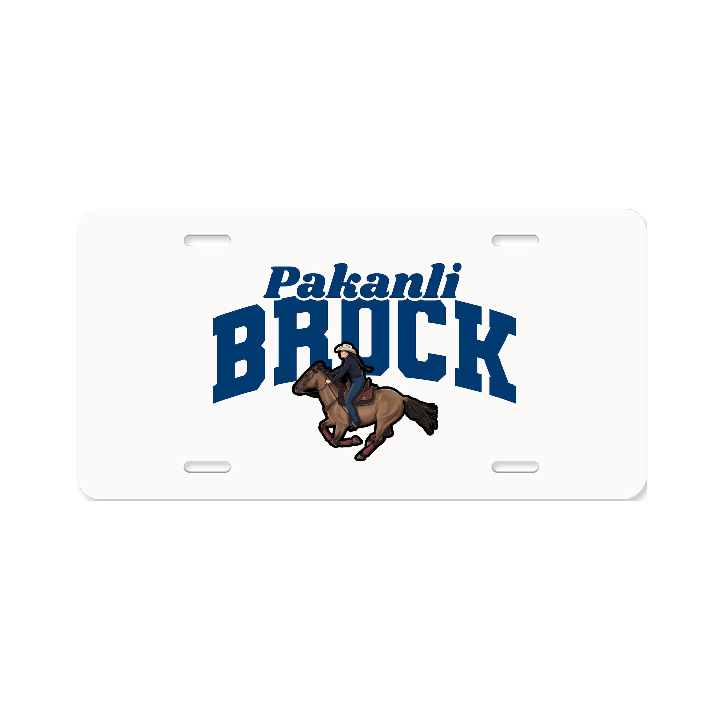 License Plate — Signature Arch in Classic