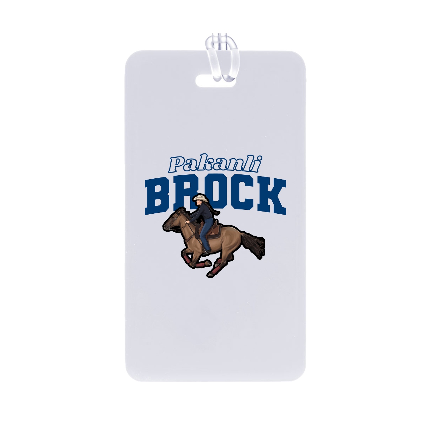 Bag Tag — Name Arch in Classic