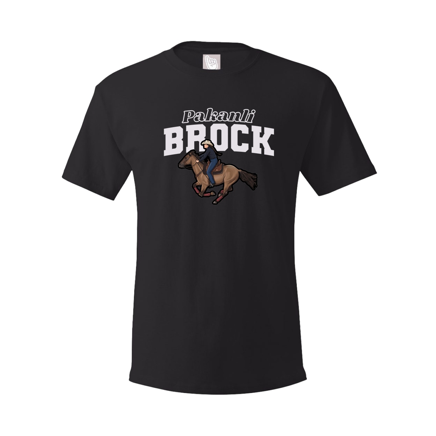 Youth Tee — Name Arch in Black