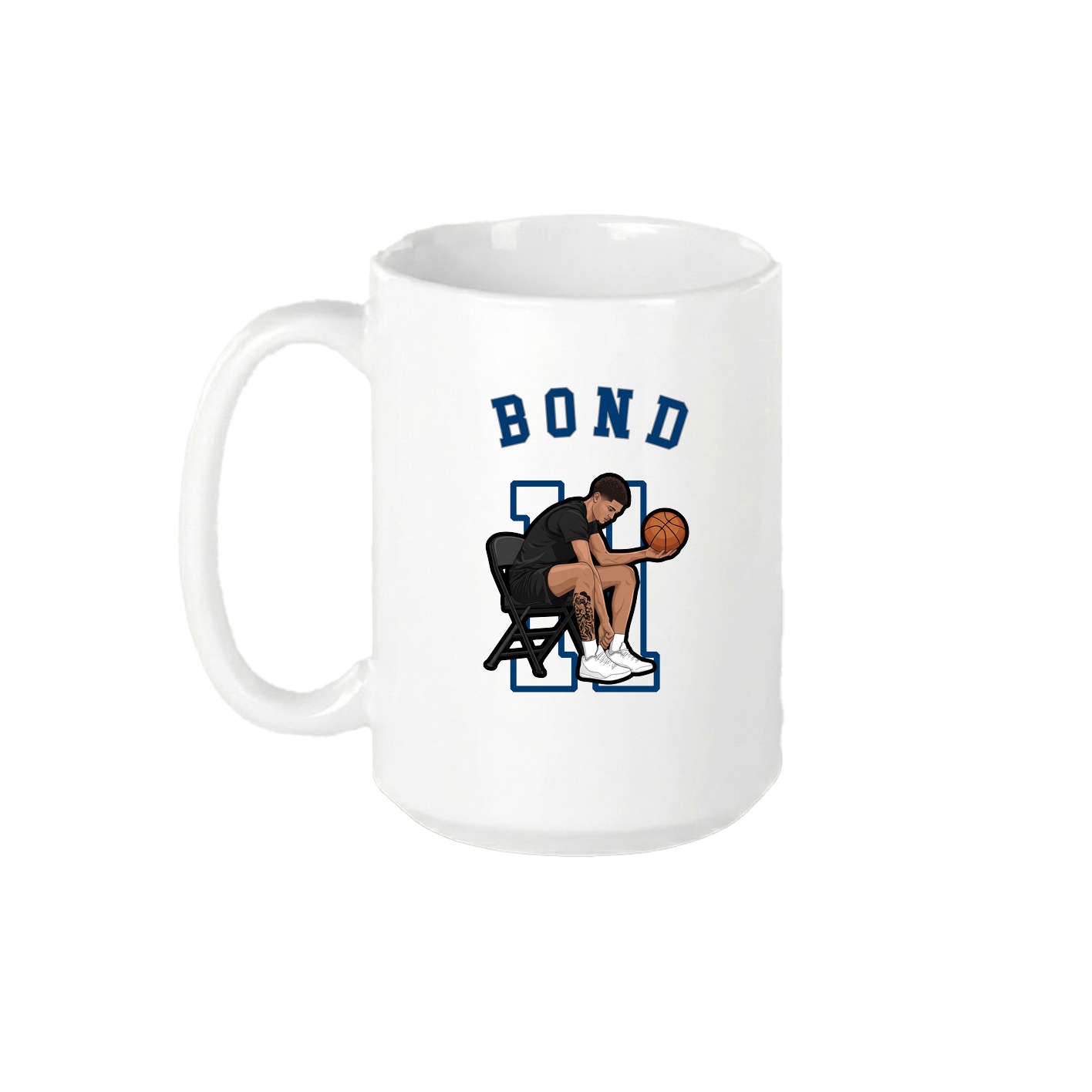 15oz Coffee Mug — Shirsey Arch in White