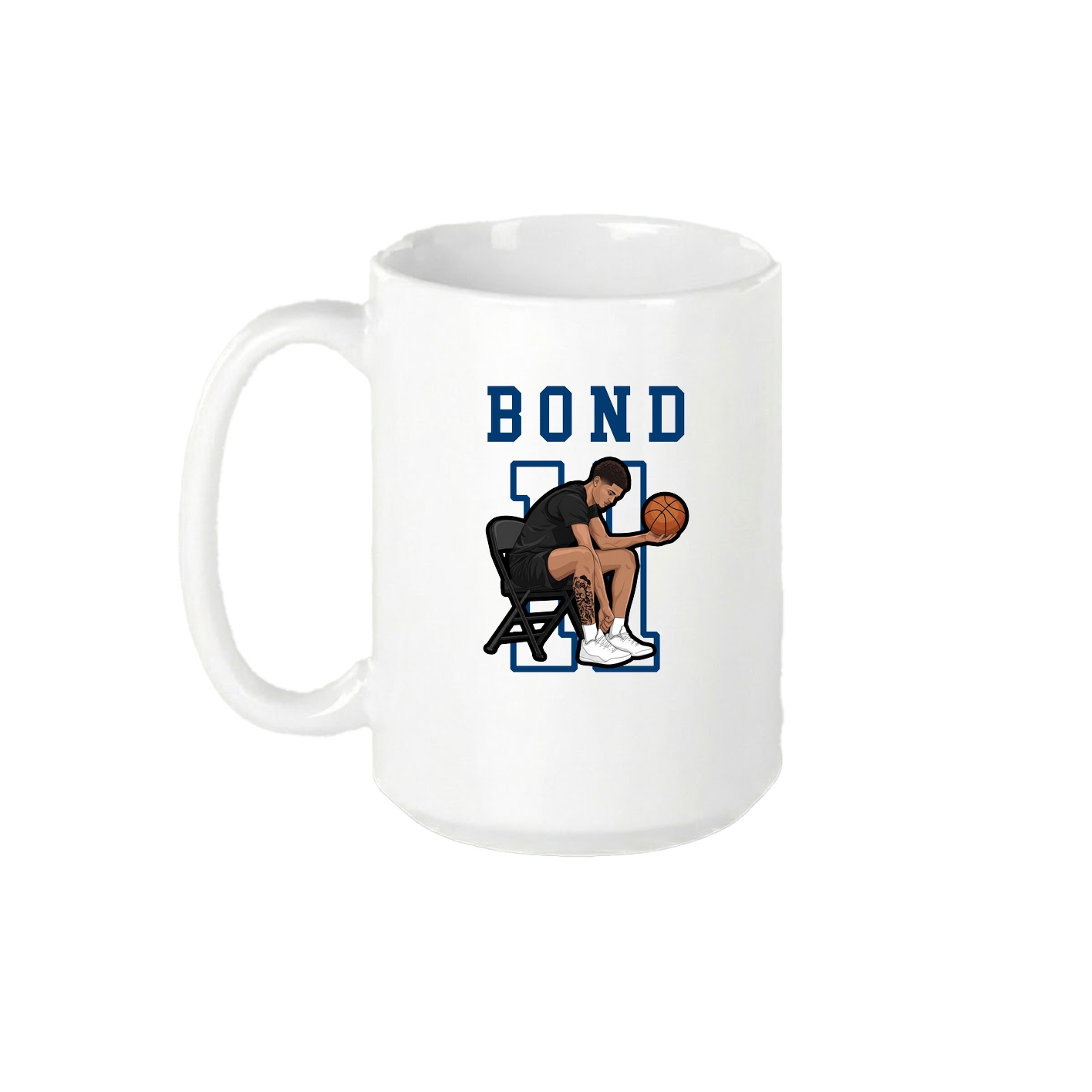 15oz Coffee Mug — Shirsey in White
