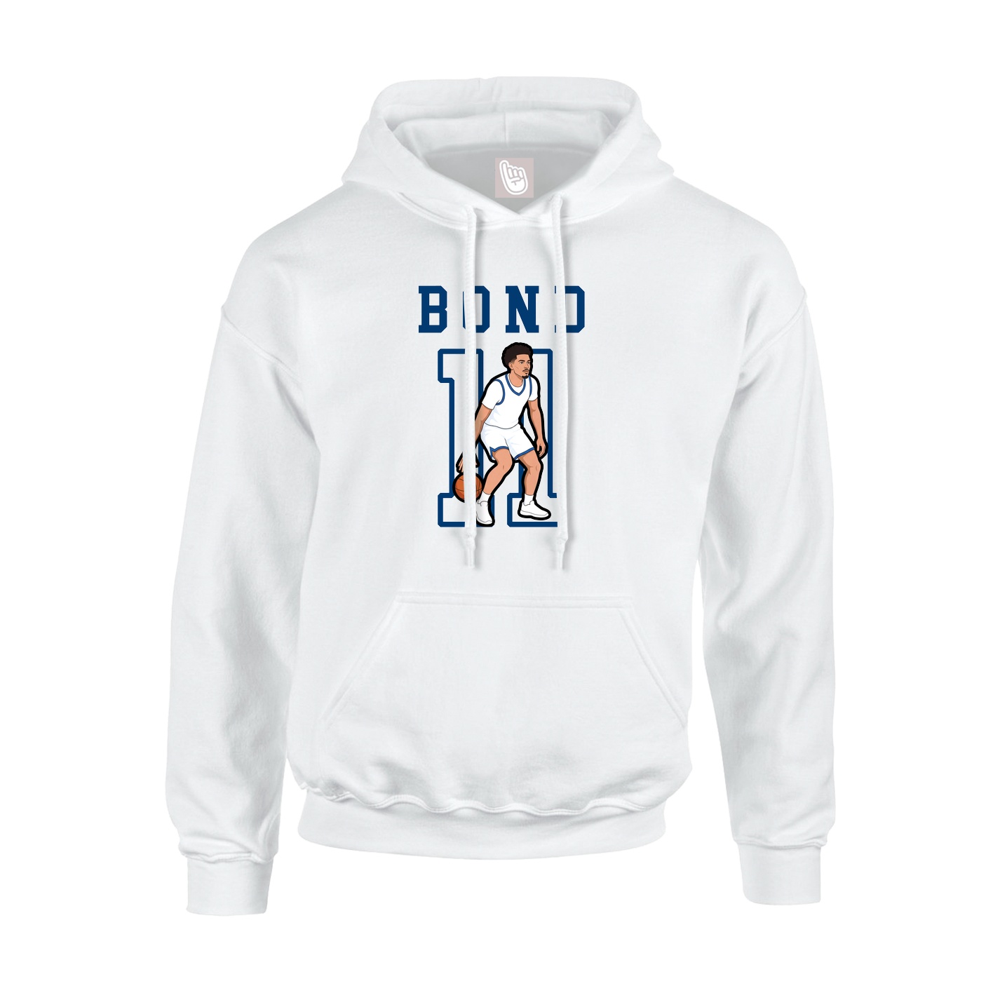 Youth Hoodie — Shirsey in White