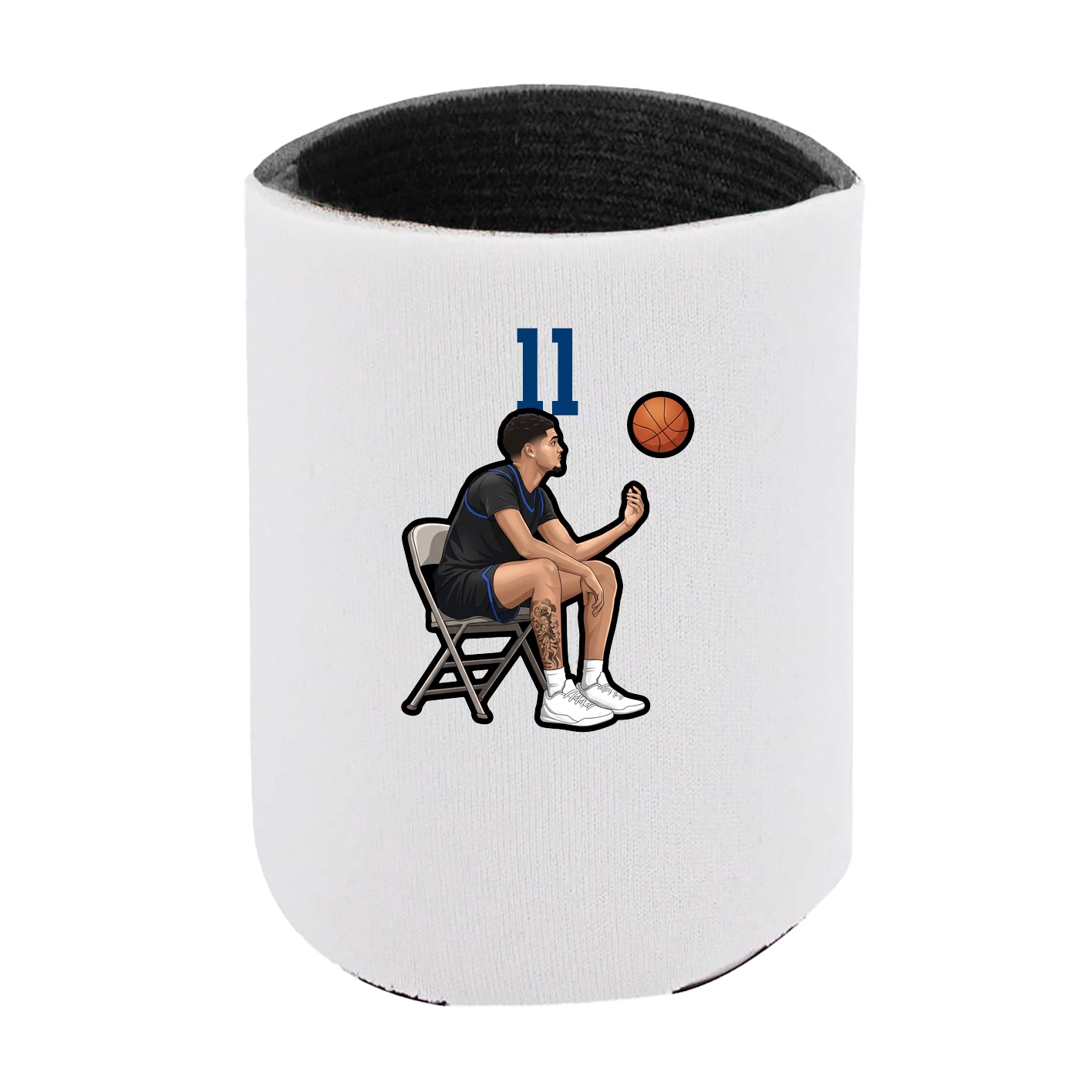 Can Holder — Number Top in White