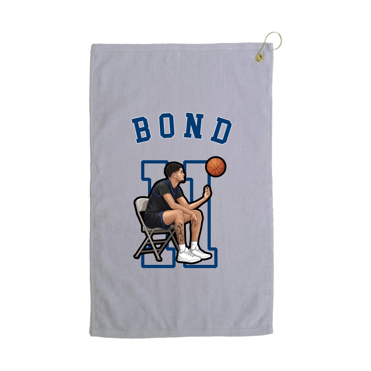 Golf Towel — Shirsey Arch in Grey