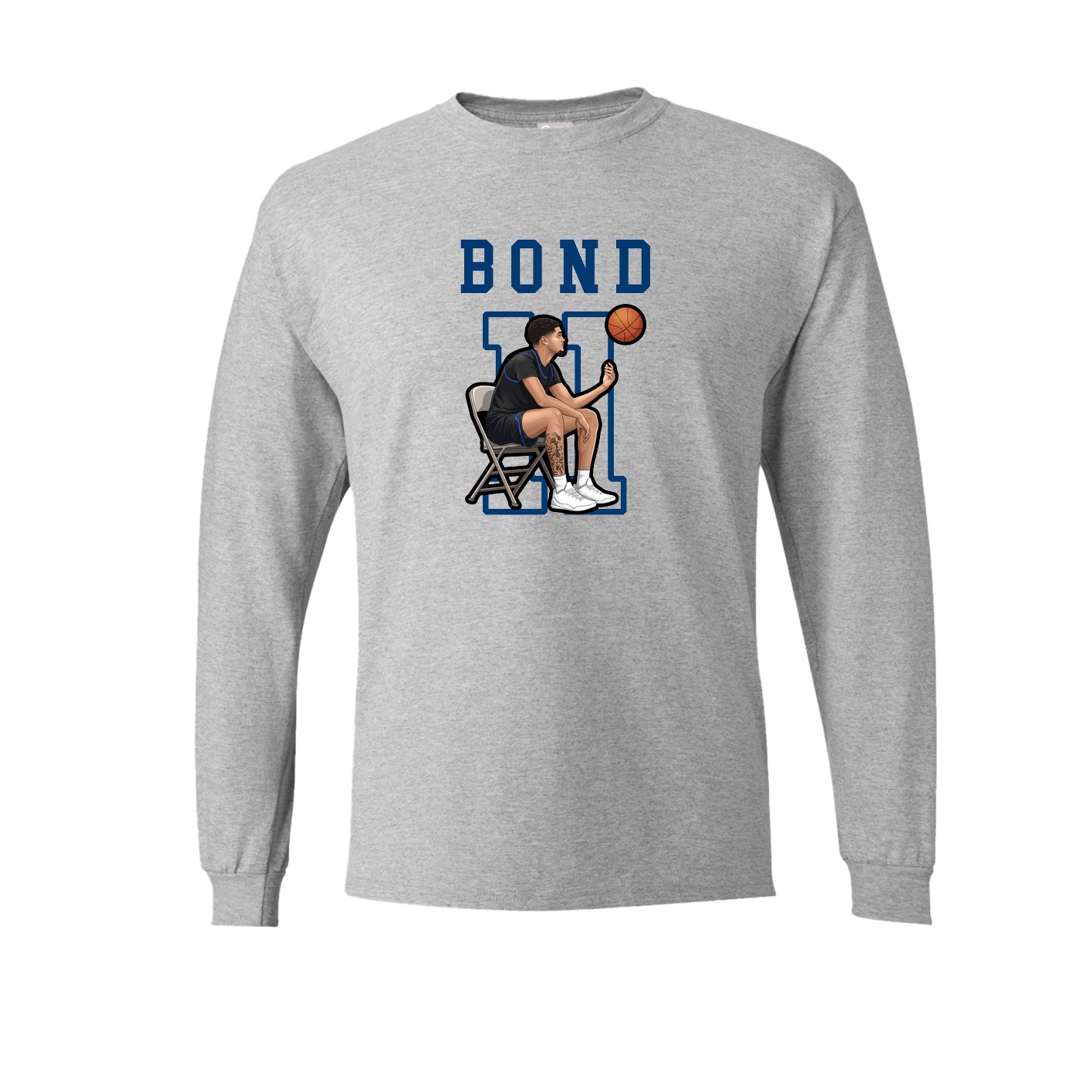 Long Sleeve Tee — Shirsey in Grey