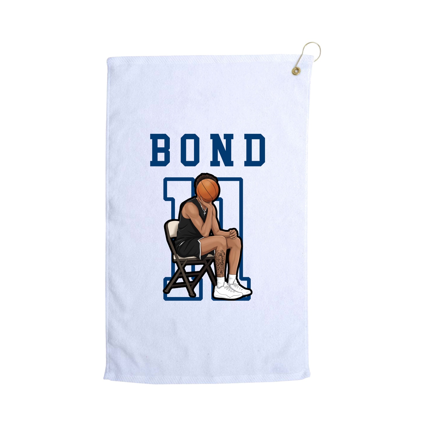 Golf Towel — Shirsey in White