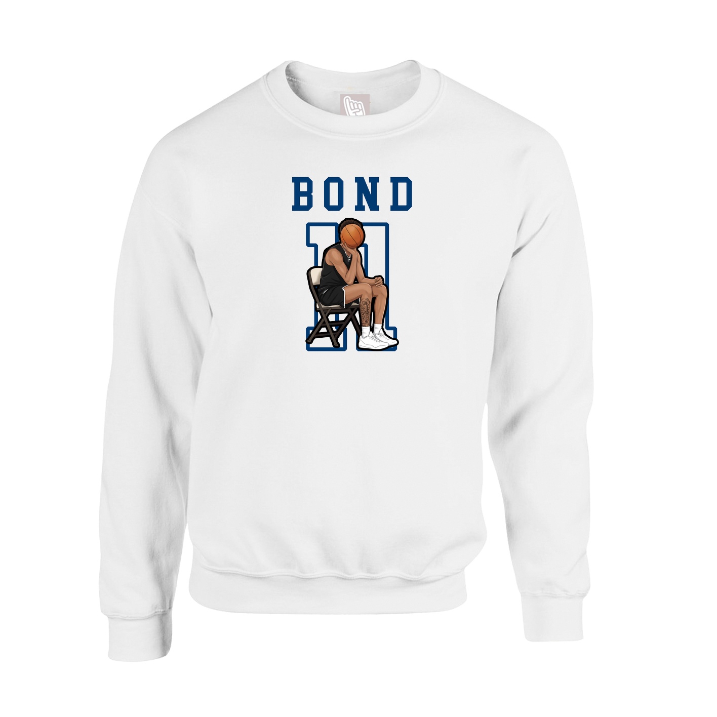 Fleece Crew — Shirsey in White