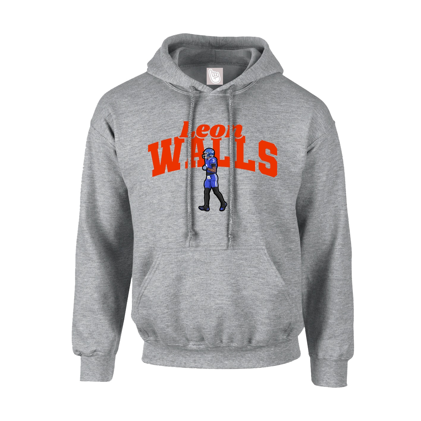 Hoodie — Signature Arch in Grey