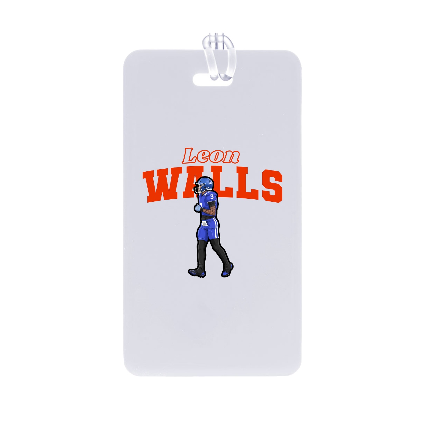 Bag Tag — Name Arch in Classic
